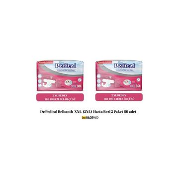 Dr.Pedical Belbantlı Tekstil Yüzey XXL 60 Adet Hasta Bezi