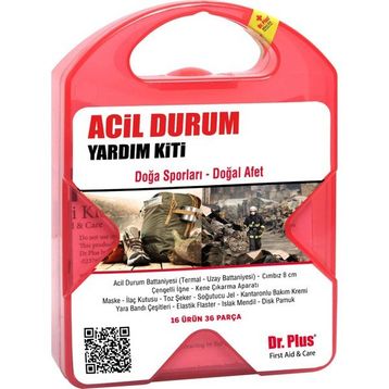 Dr.Plus Doğa Sporları - Doğal Afet Acil Durum Yardım Kiti