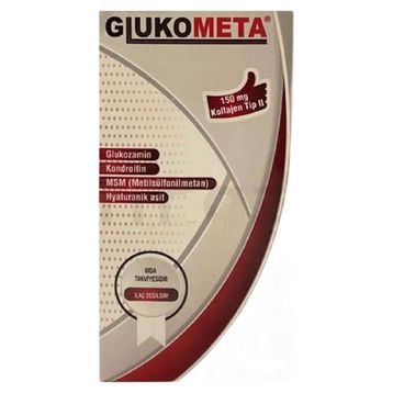 Dr. Prüfer Glukometa Glukozamin Kondroitin MSM Hyaluranik Asit 90 Tablet