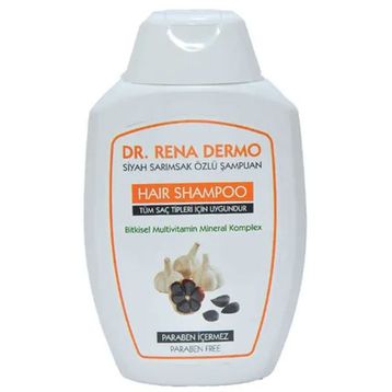 Dr. Rena Dermo 300 ml Siyah Sarımsak Özlü Şampuan