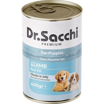Dr.Sacchi Kuzulu 400 gr Yavru Konserve Köpek Maması