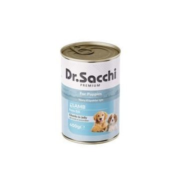 Dr.Sacchi Kuzulu 400 gr Yavru Konserve Köpek Maması