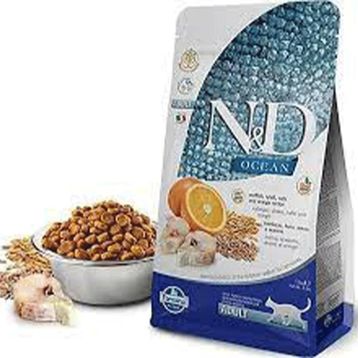 Dr. Sacchi N-D Ocean Düşük Tahıllı Balıklı Portakallı 5 kg Yetişkin Kedi Maması