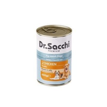 Dr.Sacchi Tavuklu 400 gr Yetişkin Köpek Konserve Maması