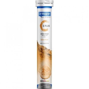 Dr. Wagner C Plus Limon Aromalı 20 Efervesan Tablet