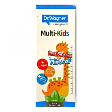Dr. Wagner Multi-Kids Multivitamin Mineral 150 ml Şurup