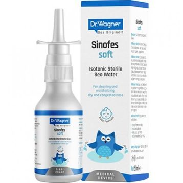Dr. Wagner Sinofes Soft İzotonik 50 ml Steril Deniz Suyu