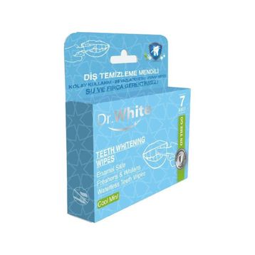 Dr.White 7 Adet Diş Temizleme Mendili