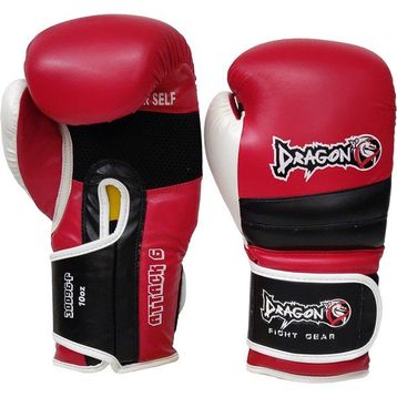 Dragon 30099-P Kırmızı Attack 6 Boks Eldiveni