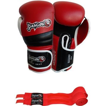 Dragon 30099-P Kırmızı Attack 6 Boks Eldiveni