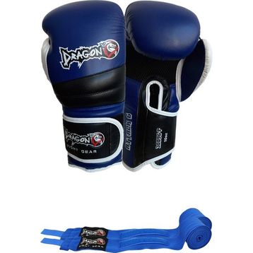 Dragon 30099-P Mavi Attack 6 Boks Eldiveni
