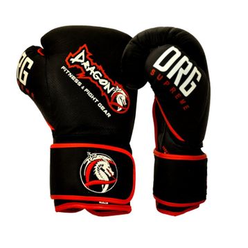 Dragon 30275-L Siyah Supreme Hakiki Deri Boks Eldiveni