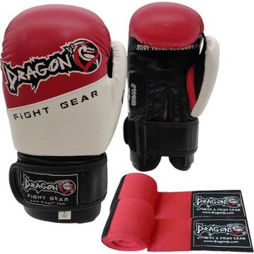 Dragon 33044-P Kırmızı Jr Çocuk Boks Eldiveni