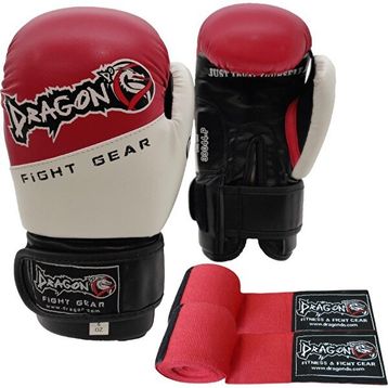 Dragon 33044-P Kırmızı Jr Çocuk Boks Eldiveni