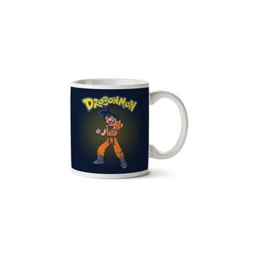 Dragon Ball And Pokemon Mashup Baskılı Kupa