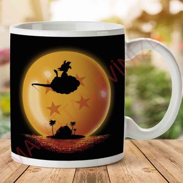 Dragon Ball Goku on Sunset Baskılı Kupa