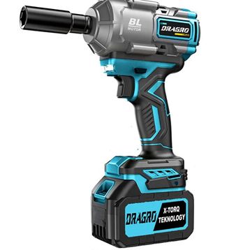 Dragro Alman 14001 Nm Çift Akülü Torklu Somun Sıkma Bijon Sökme Kömürsüz Matkap