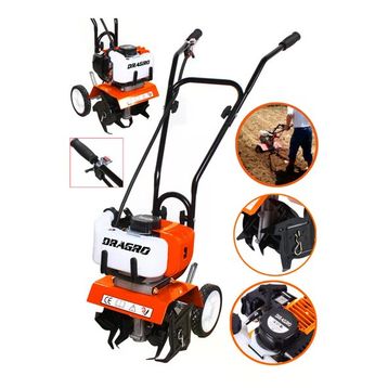 Dragro Alman Pro 4x4 9.9 HP Çelik Şanzuman Bakır Sargılı Benzinli Çapa Makinesi