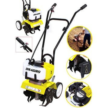 Dragro Alman Pro 4x4 9.9 HP Çelik Şanzuman Bakır Sargılı Benzinli Çapa Makinesi