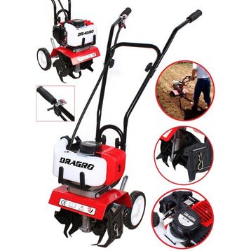 Dragro Alman Pro 4x4 9.9 HP Çelik Şanzuman Bakır Sargılı Benzinli Çapa Makinesi