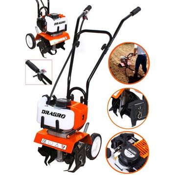 Dragro Alman Pro 4x4 9.9 HP Çelik Şanzuman Bakır Sargılı Benzinli Çapa Makinesi