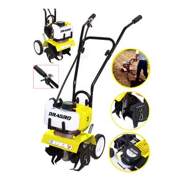 Dragro Alman Pro 4x4 9.9 HP Çelik Şanzuman Bakır Sargılı Benzinli Çapa Makinesi