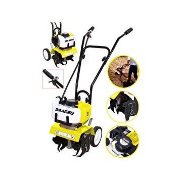 Dragro Alman Pro 4x4 9.9 HP Çelik Şanzuman Bakır Sargılı Benzinli Çapa Makinesi