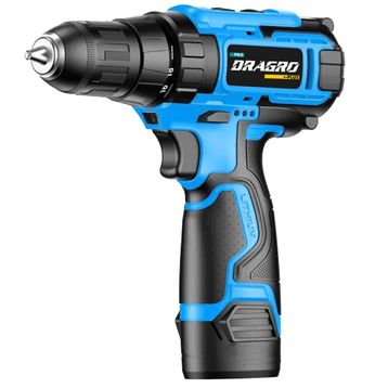 Dragro Germany 58 V 8 Ah Metal Şanzuman Bakır Sargılı Mavi Çift Akülü Vidalama Matkap