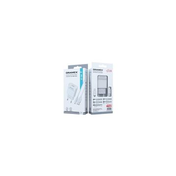 Dramex D21L 2.1A Şarj Aleti Lightning Kablolu Set