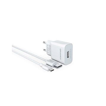 Dramex D26T 2.6A Şarj Aleti Type-C Kablolu Set