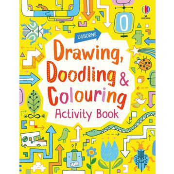 Drawing, Doodling And Colouring Book