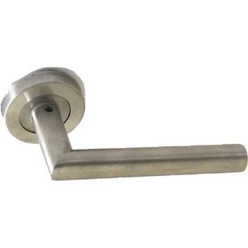 Dreamax Nil Rozetli Yale Sol Saten Kapı Kolu