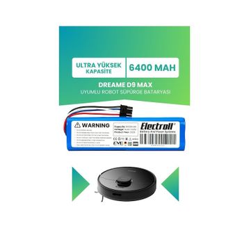 Dreame D9 Max 6400 Mah Robot Süpürge Batarya