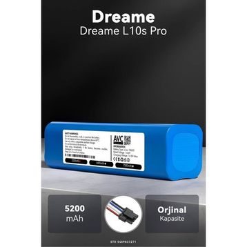 Dreame L10S Pro 5200 Mah Robot Süpürge Batarya
