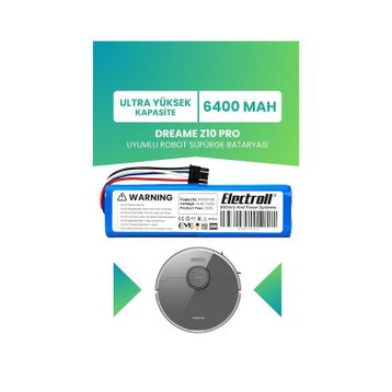 Dreame Z10 Pro 6400 Mah Robot Süpürge Batarya