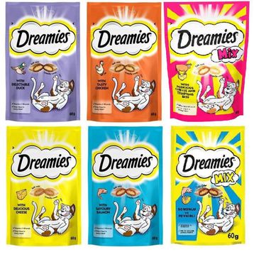 Dreamies 6x60 gr Karışık Paket Kedi Ödül Maması
