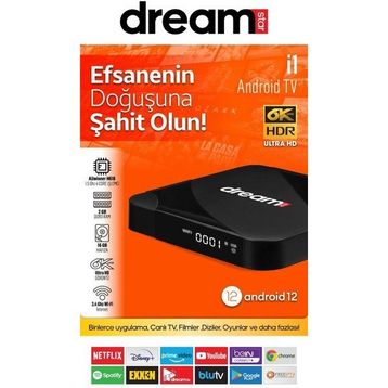 Dreamstar i1 16 GB 4K Android TV Box