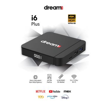 Dreamstar i6 Plus 64 GB 6K Android TV Box