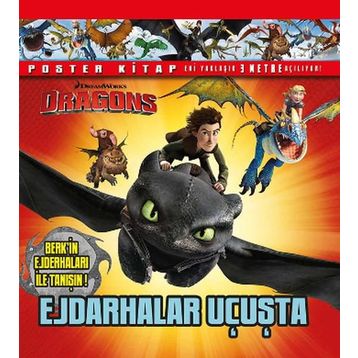DreamWorks Dragons - Ejderhalar Uçuşta Poster Kitap - Catherine Hapka