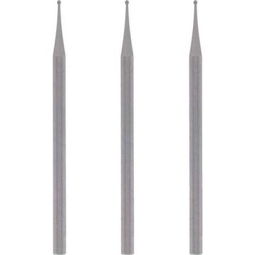 Dremel 105 Küçük Boy Yuvarlak Uçlu 0,8 mm 3'lü Gravür Kesici