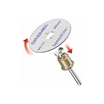 Dremel 38 mm Speedclick 2'li Kesme Diski