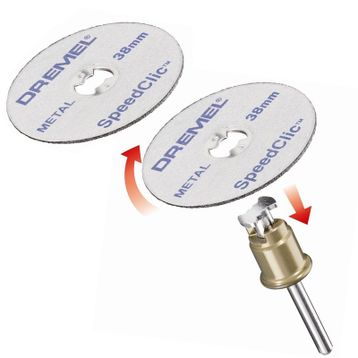 Dremel 38 mm Speedclick 2'li Kesme Diski