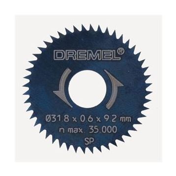Dremel 546 31,8 mm Daire Testere Bıçağı