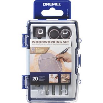 Dremel 681 20 Parçalı Ahşap İşleri Aksesuar Seti
