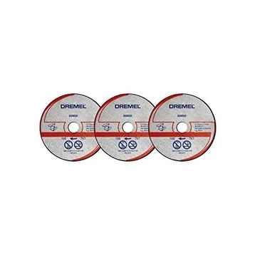 Dremel DSM20 Kompakt Testere ile Uyumlu 3 Adet Metal ve Plastik Kesme Diski