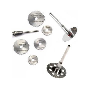 Dremel Proxxon için Ahşap Metal Cam Kesme mini Disk Seti