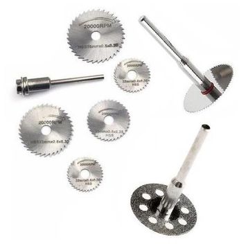 Dremel Proxxon için Ahşap Metal Cam Kesme mini Disk Seti