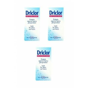 Driclor Anti-Perspirant 3x20 ML Roll-On