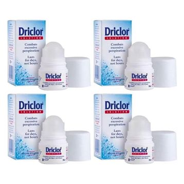 Driclor Antiperspirant Ter Önleyici Roll-On Deodorant 20 ml x 4