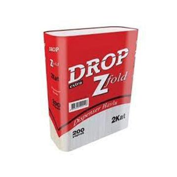 Drop 21x22.5 cm 12'li Z Katlı Kağıt Havlu